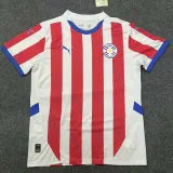 2026 World Cup Paraguay Home Player Version Soccer Jersey 1:1 Thai Quality