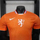 2026 World Cup NetherIands Home Player Version Soccer Jersey 1:1 Thai Quality
