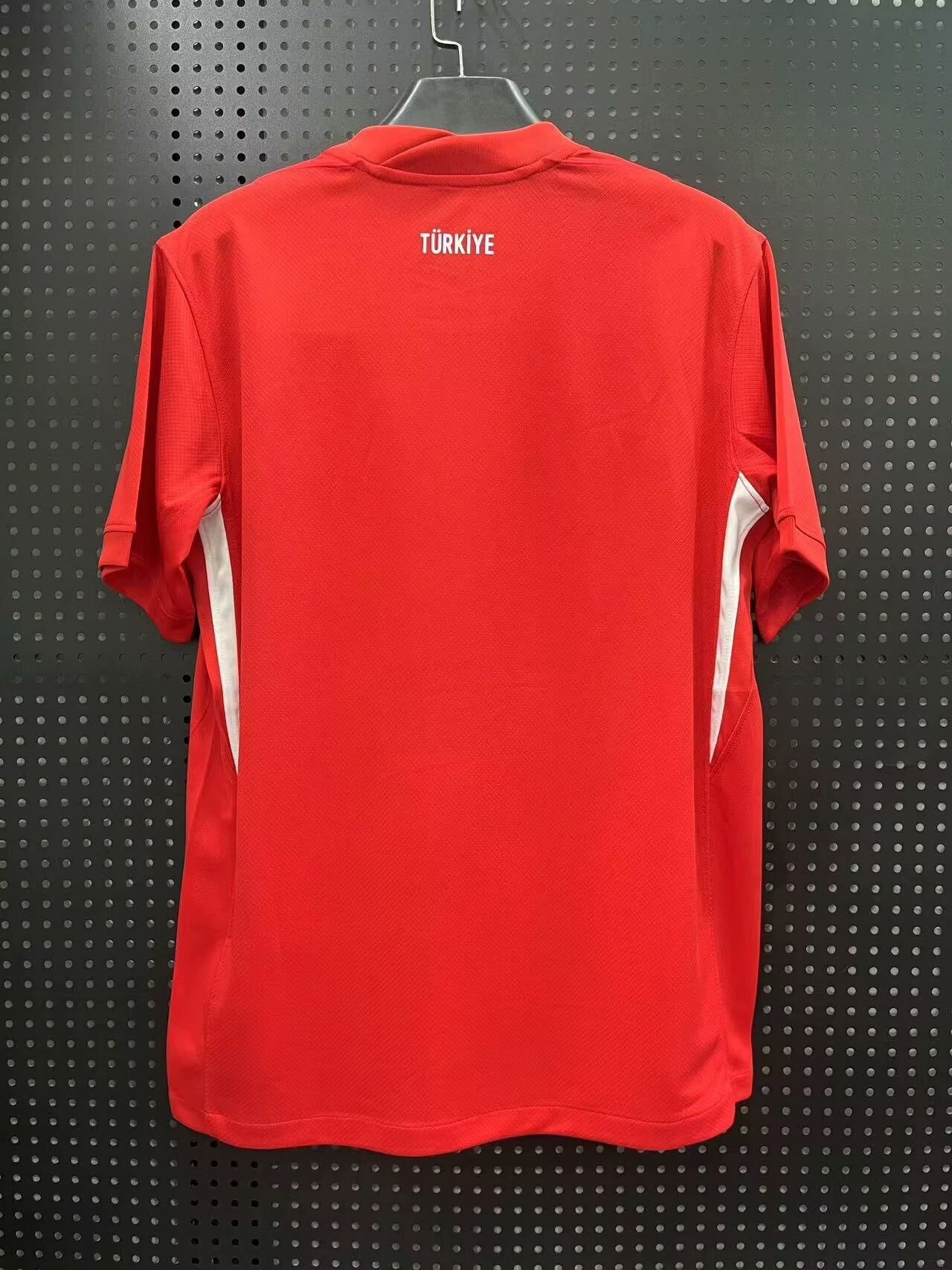 2025 Turkey Home Player Version Soccer Jersey